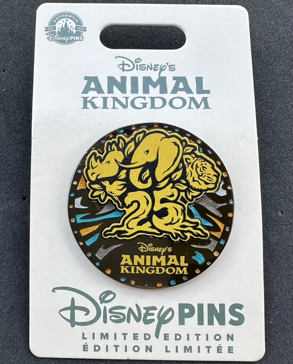 Disney’s Animal Kingdom 25th Anniversary Pin