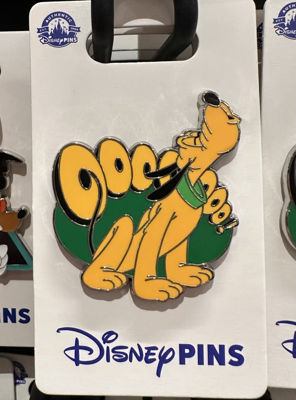 Pluto Oooo! Disney Pin