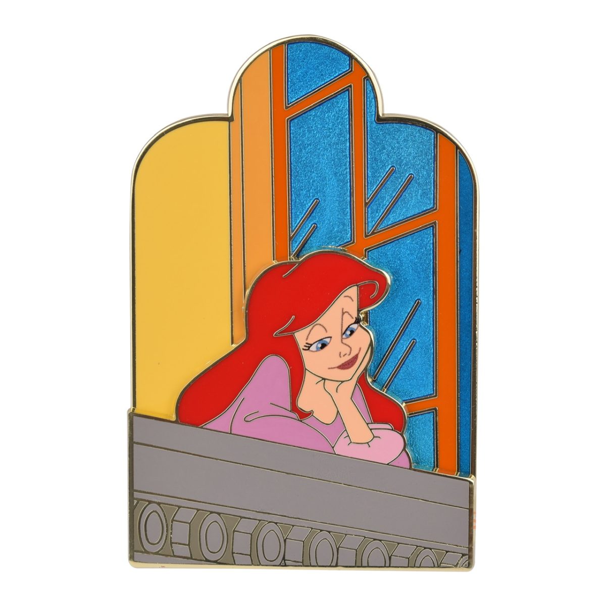 The Little Mermaid Ariel Balcony Disney Pin