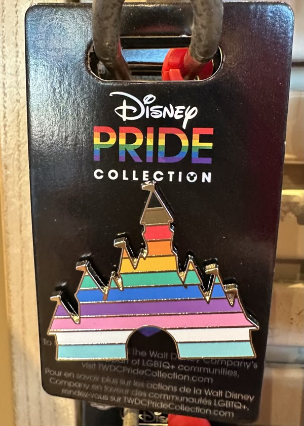 Castle Pride 2023 Disney Pin