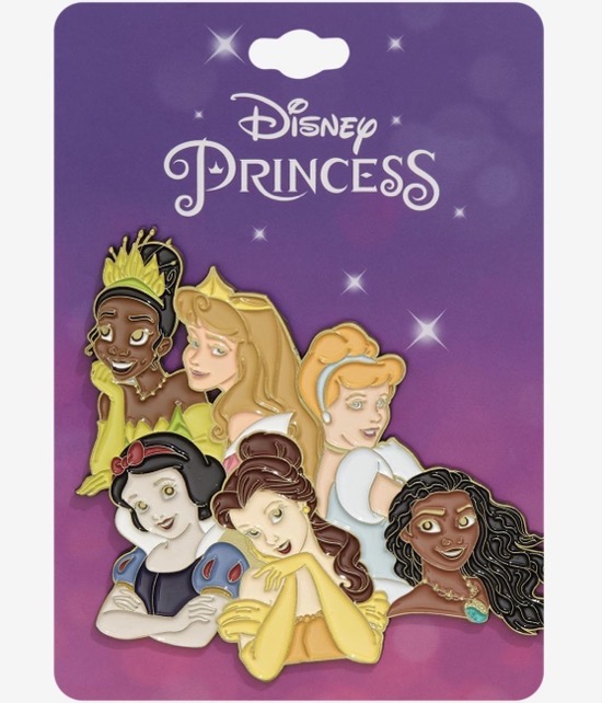 Disney Princess Group Pin at Hot Topic