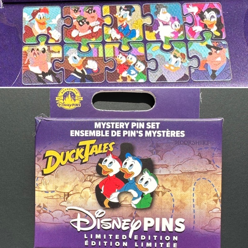 DuckTales Character Connection Mystery Pin Collection