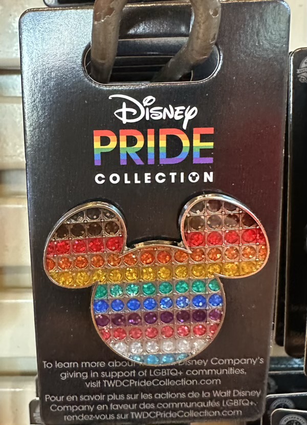 Jeweled Mickey Icon Pride 2023 Disney Pin