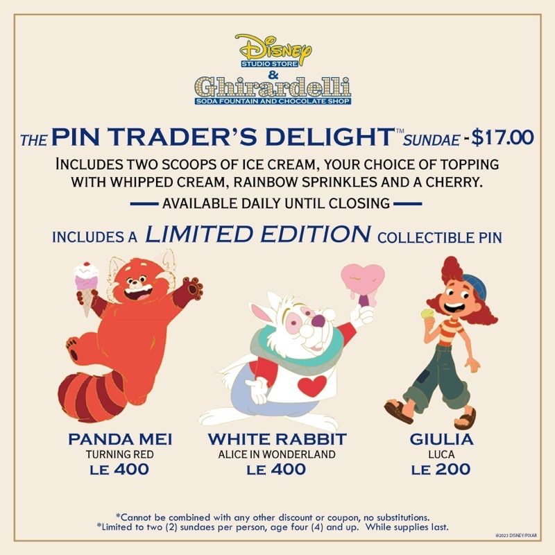 Panda Mei, White Rabbit & Giulia Pin Trader’s Delight – May 17, 2023