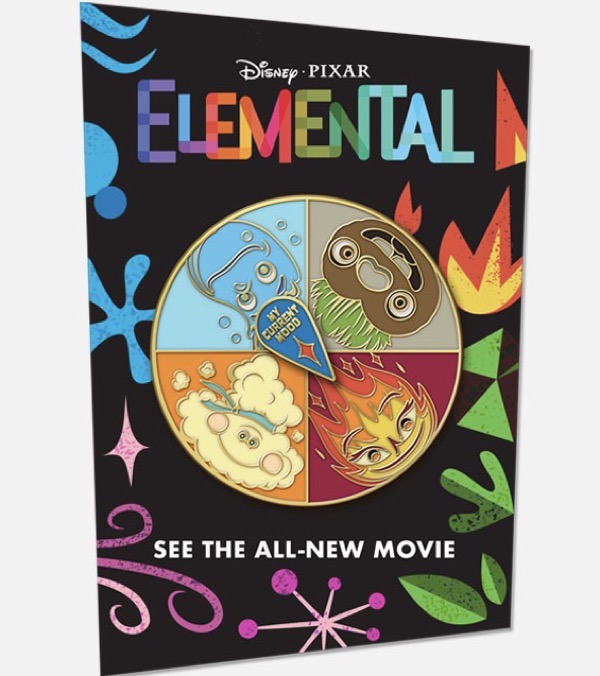 Elemental Pin at Disney Movie Insiders