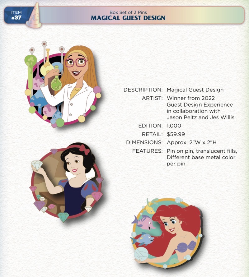 Disney Magic HAP-Pins 2023 Pin Event Catalog - Disney Pins Blog