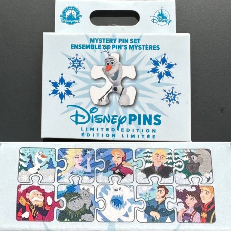 Loungefly Frozen Elsa Magnetic Paper Doll Pin Set – Magical Land