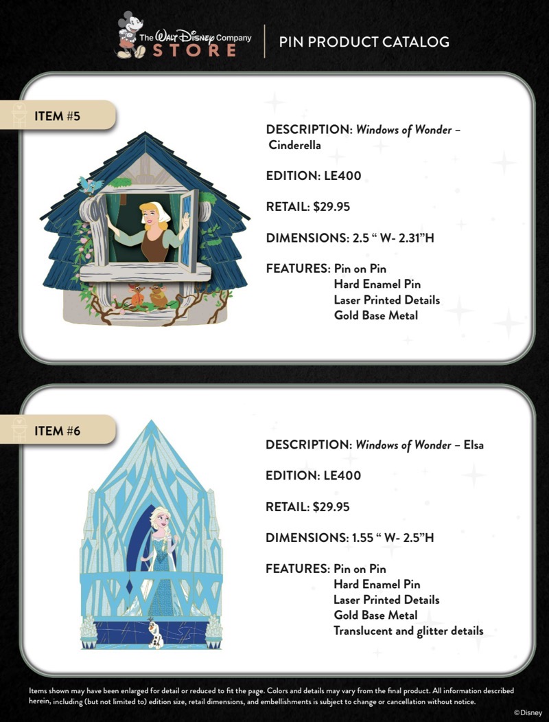 The Walt Disney Company Store Pin Catalog for Destination D23 2023 - Disney  Pins Blog