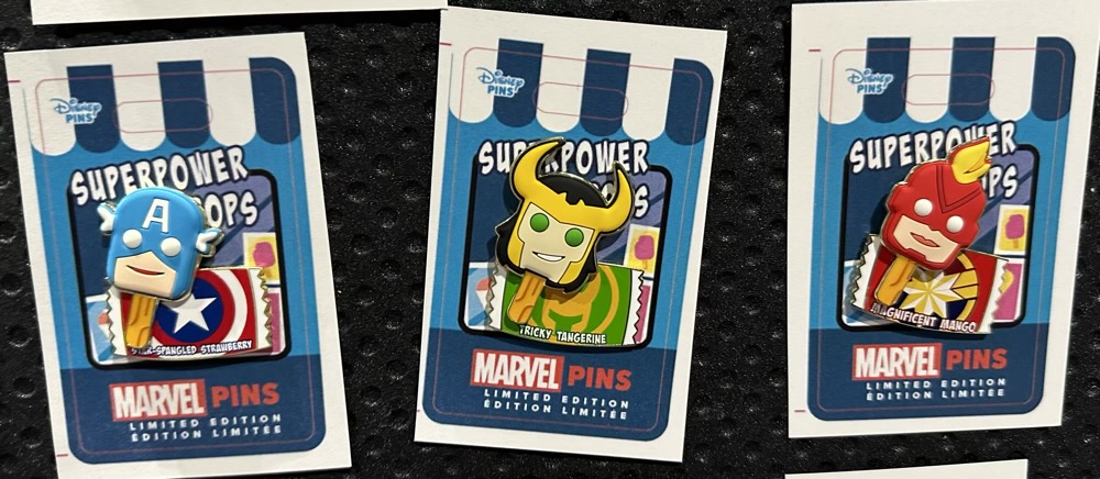 Marvel Popsicles 2024 Disney Pins