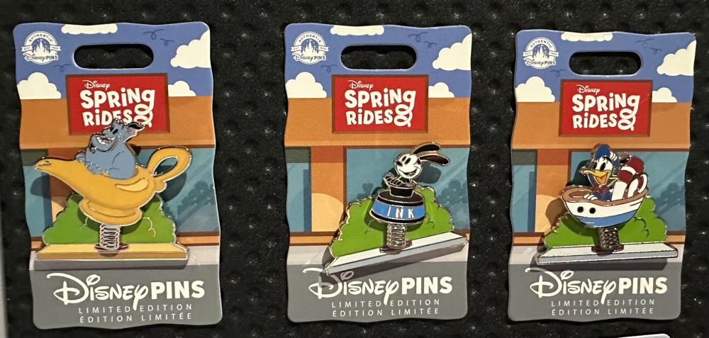 Spring Rides 2024 Disney Pins