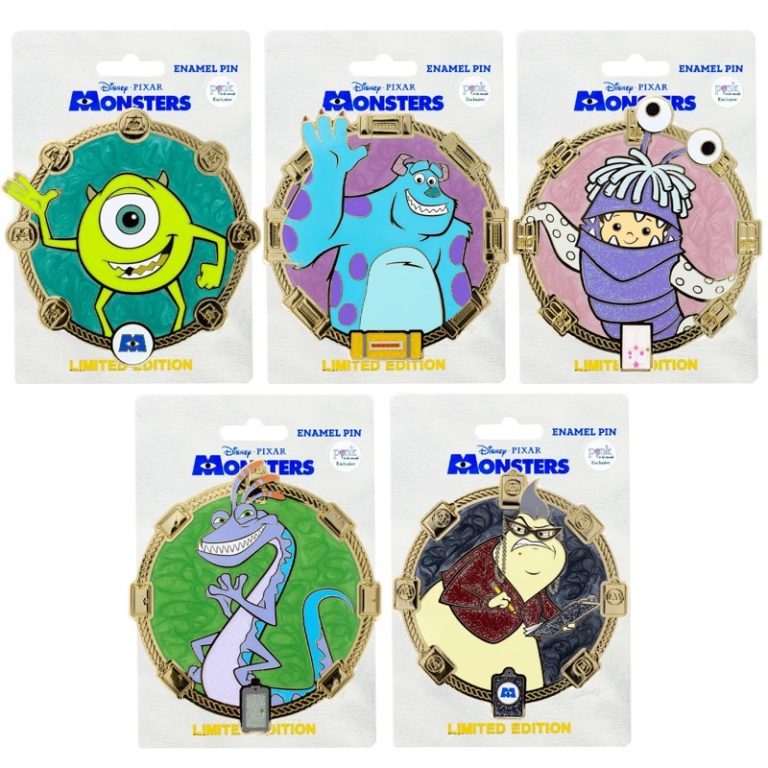 Disney Mike & Sulley to the Rescue! - Sulley, Mike, and Boo Pin