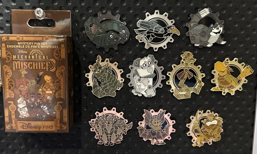 Disney Villains Are Up To Mechanical Mischief in New Disney Pin Series 