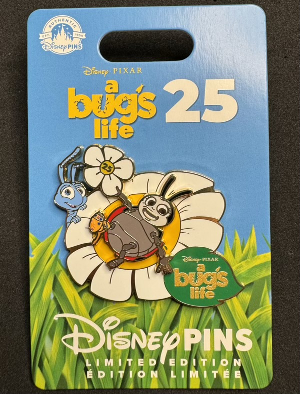 Francis the Ladybug A Bug’s Life 25th Disney Pin