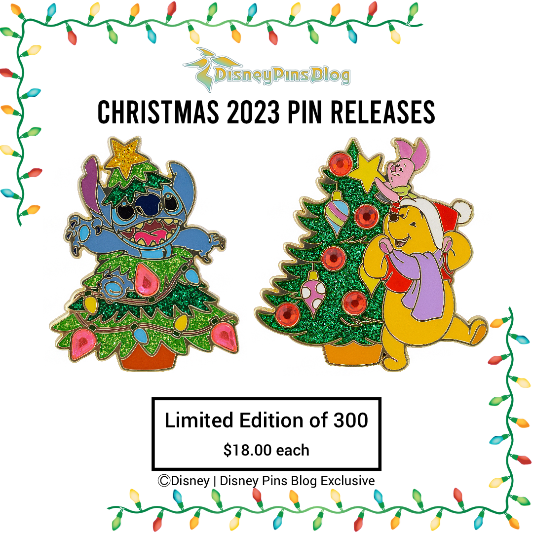 Christmas 2023 Disney Pin Releases at DPB Store