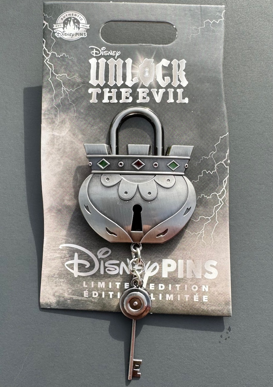 Prince John Unlock the Evil Disney Pin