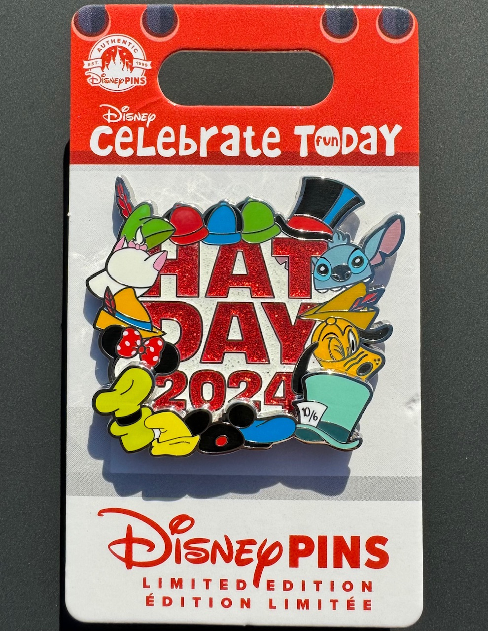 Hat Day 2024 Disney Pin