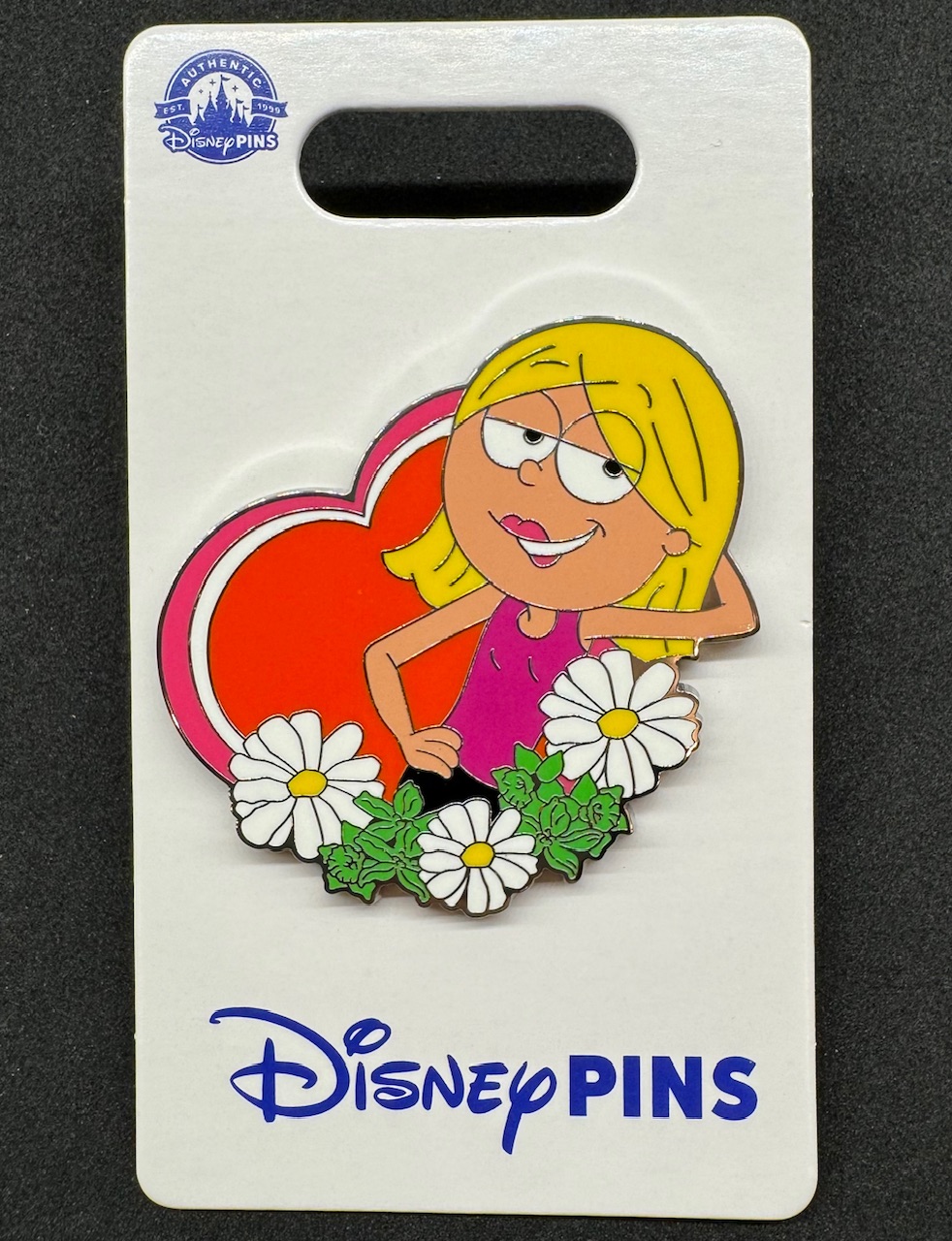 Lizzie McGuire Floral Disney Pin