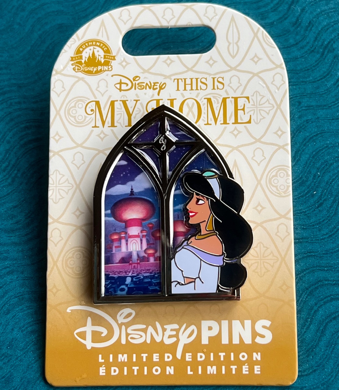 Jasmine This is My Home Disney Pin