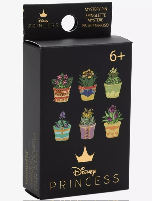 Disney Princess Flower Pot Mystery Pin Set at BoxLunch