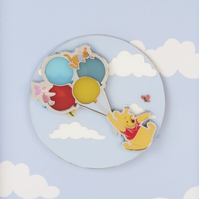 Winnie the Pooh & Friends Floating Balloons Loungefly Disney Pin
