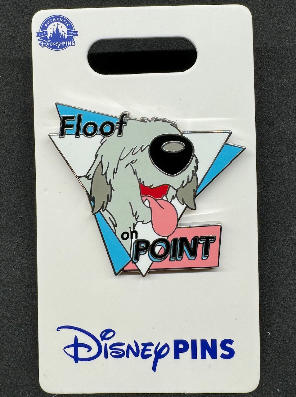 Max Floof on Point Disney Pin