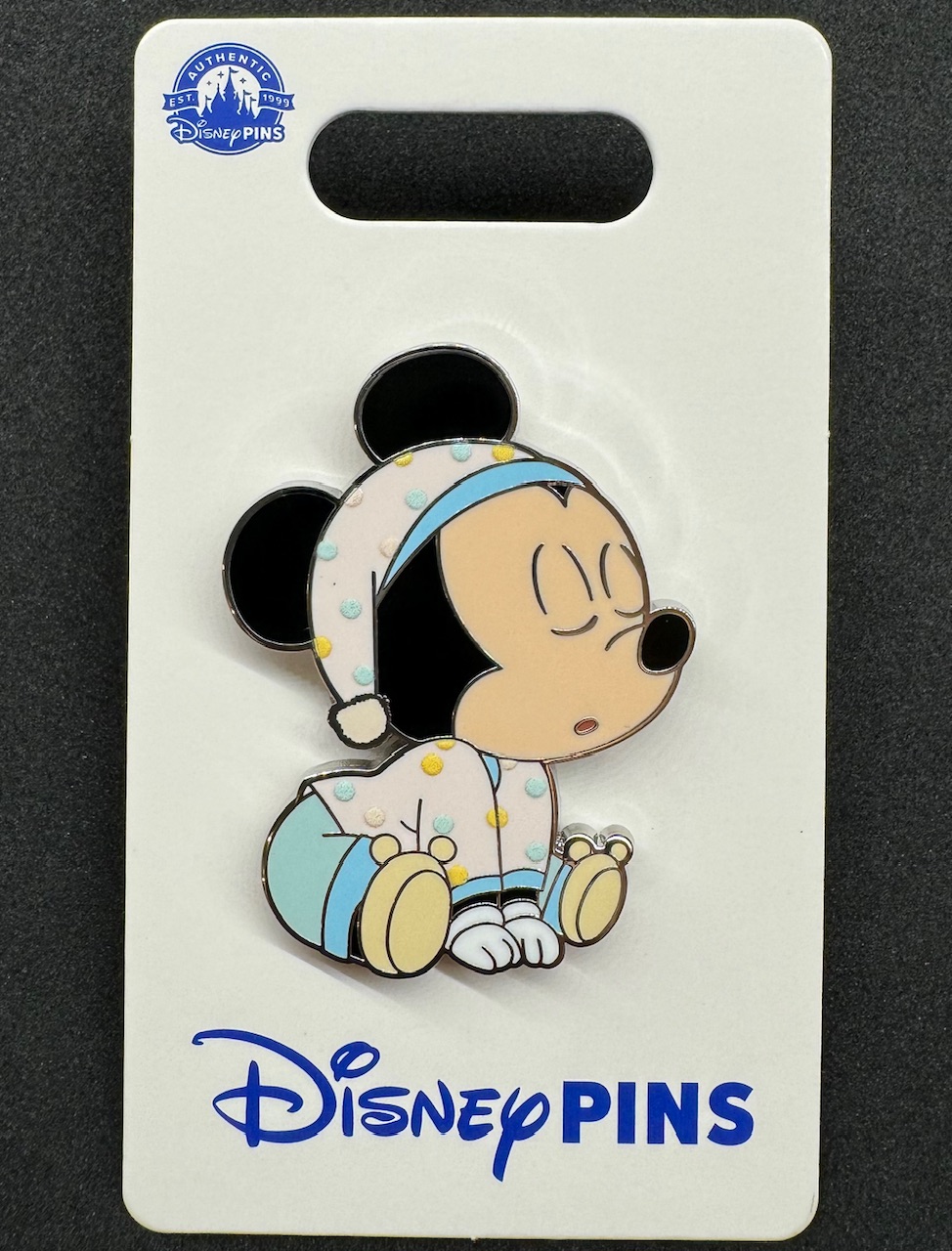 Mickey Mouse Sleeping Baby Disney Pin