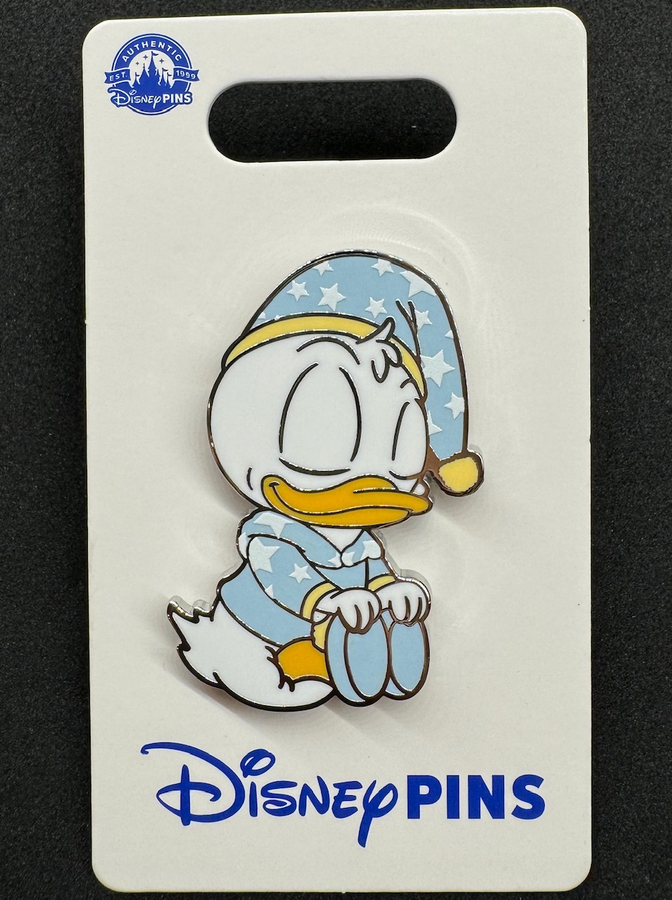 Donald Duck Sleeping Baby Disney Pin