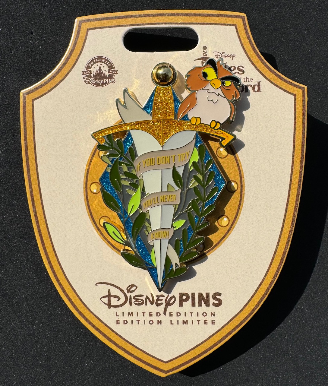Archimedes Tales of the Sword Disney Pin