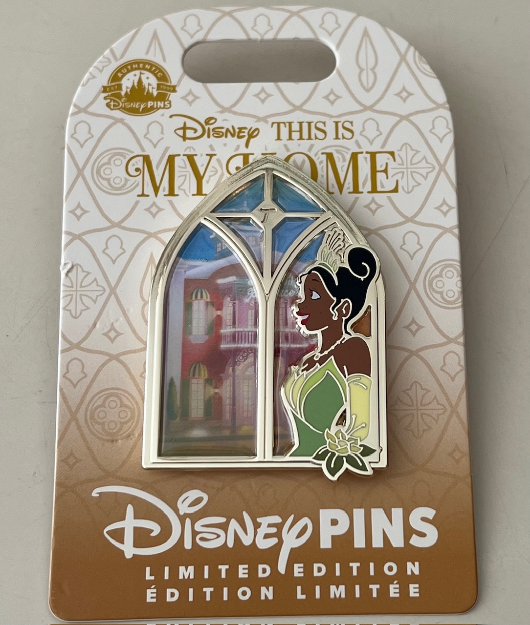Tiana This is My Home Disney Pin