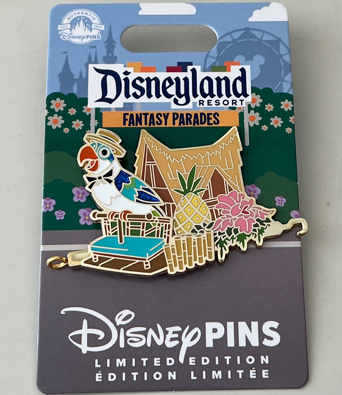 Enchanted Tiki Room Disneyland Parades Pin