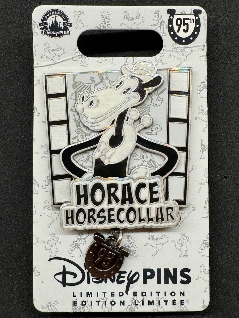 Horace Horsecollar 95th Anniversary Disney Pin