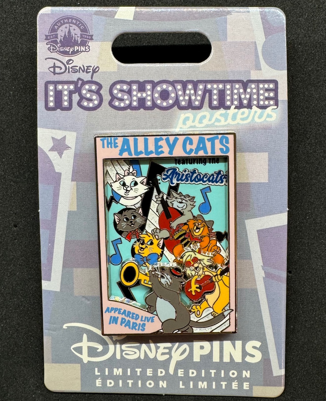 The Aristocats It’s Showtime Posters Disney Pin
