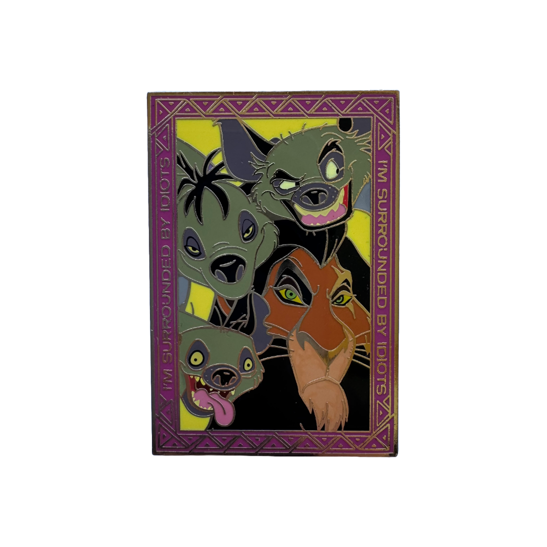 Scar & Hyenas Lion King 30th Anniversary Disney Pin - Disney Pins Blog