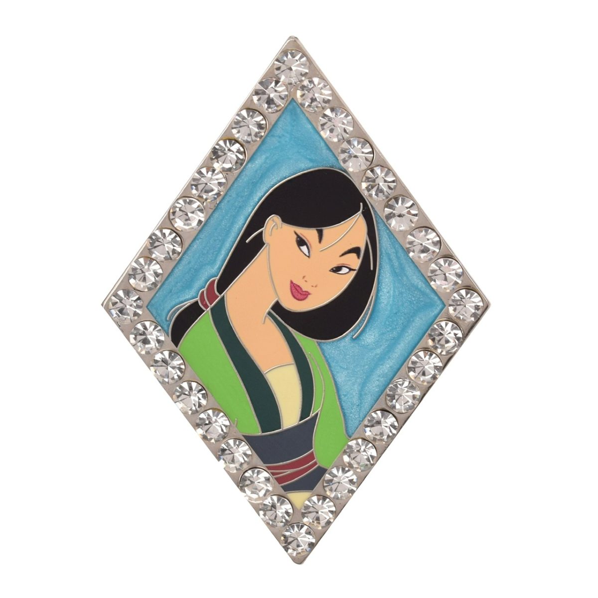 Mulan Disney Princess Diamond Pin Release at DPB Store - Disney Pins Blog