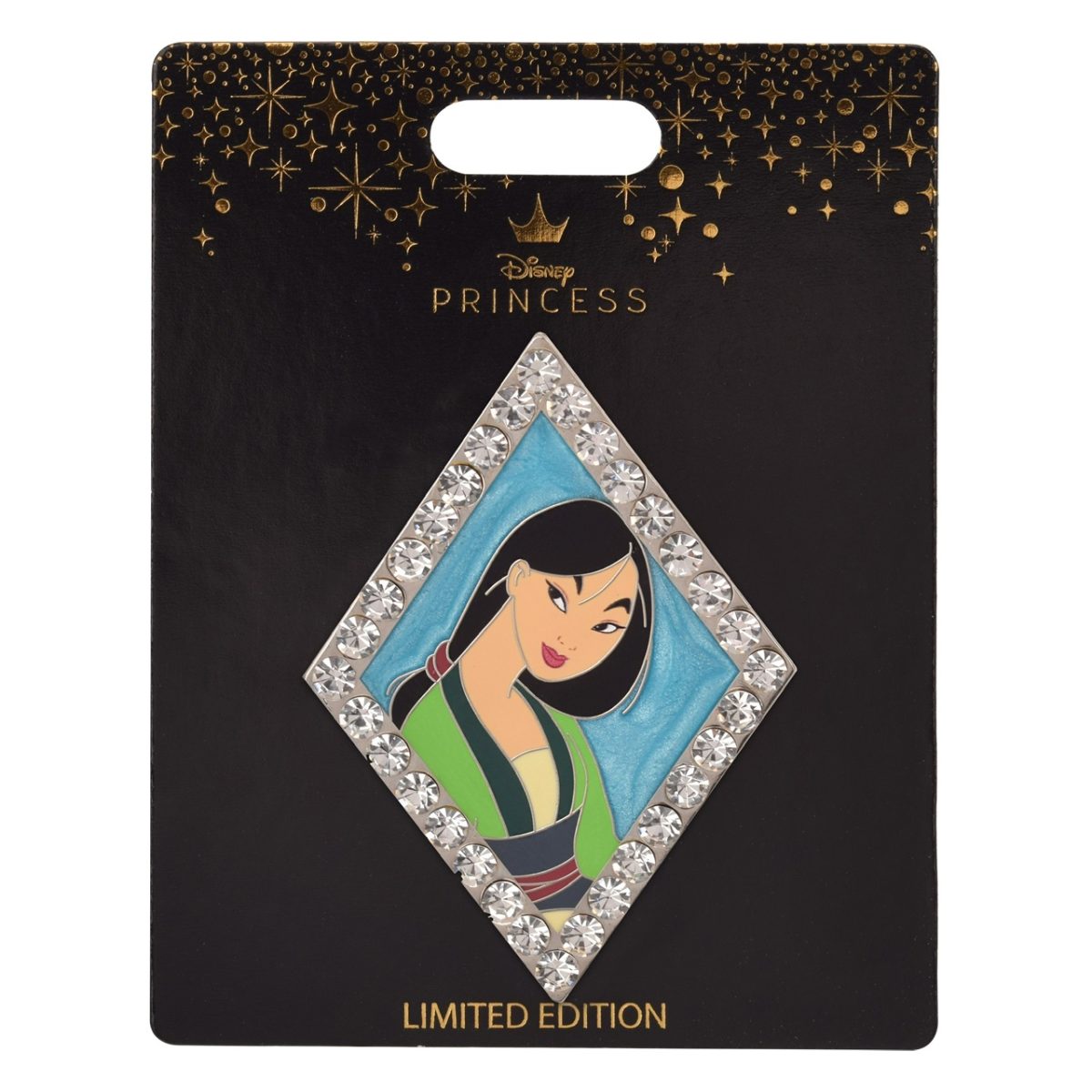 Mulan Disney Princess Diamond Pin Release at DPB Store - Disney Pins Blog