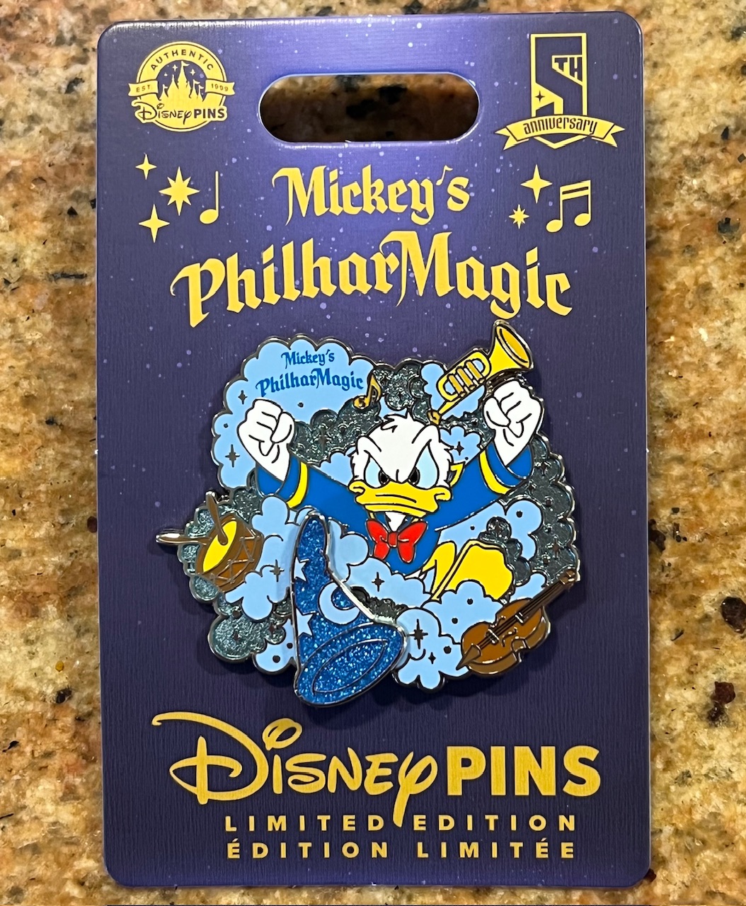 Mickey’s Philharmagic 5th Anniversary Disney Pin