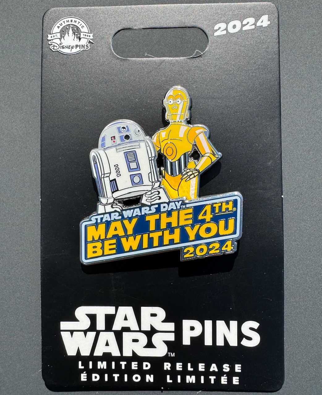 Star Wars Day ”May the 4th Be With You” 2024 Disney Pins - Disney 