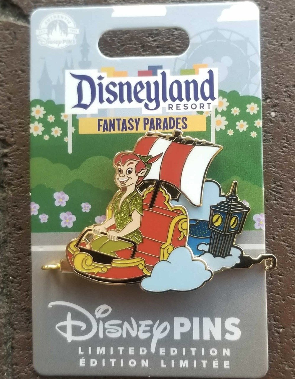 Peter Pan’s Flight Disneyland Parades Pin