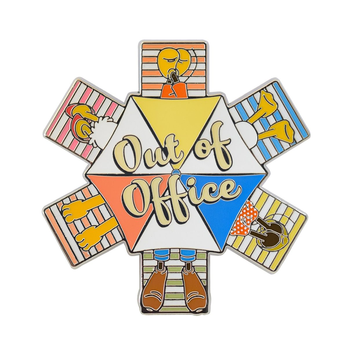 Mickey & Friends Out of Office Disney Pin