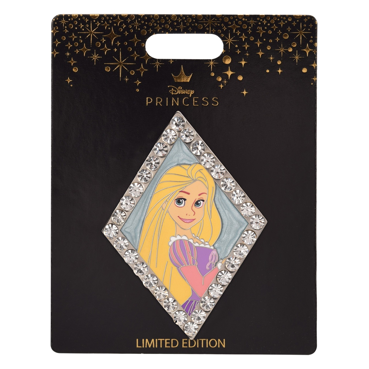 Rapunzel Disney Princess Diamond Pin Release at DPB Store - Disney Pins ...