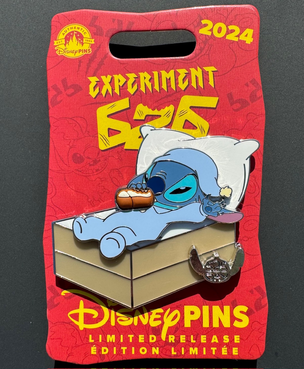 Stitch 626 Day 2024 Coffee Pin