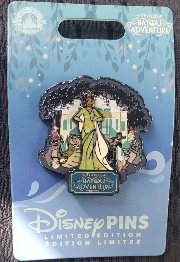 Tiana’s Bayou Adventure Opening Day Disney Pin