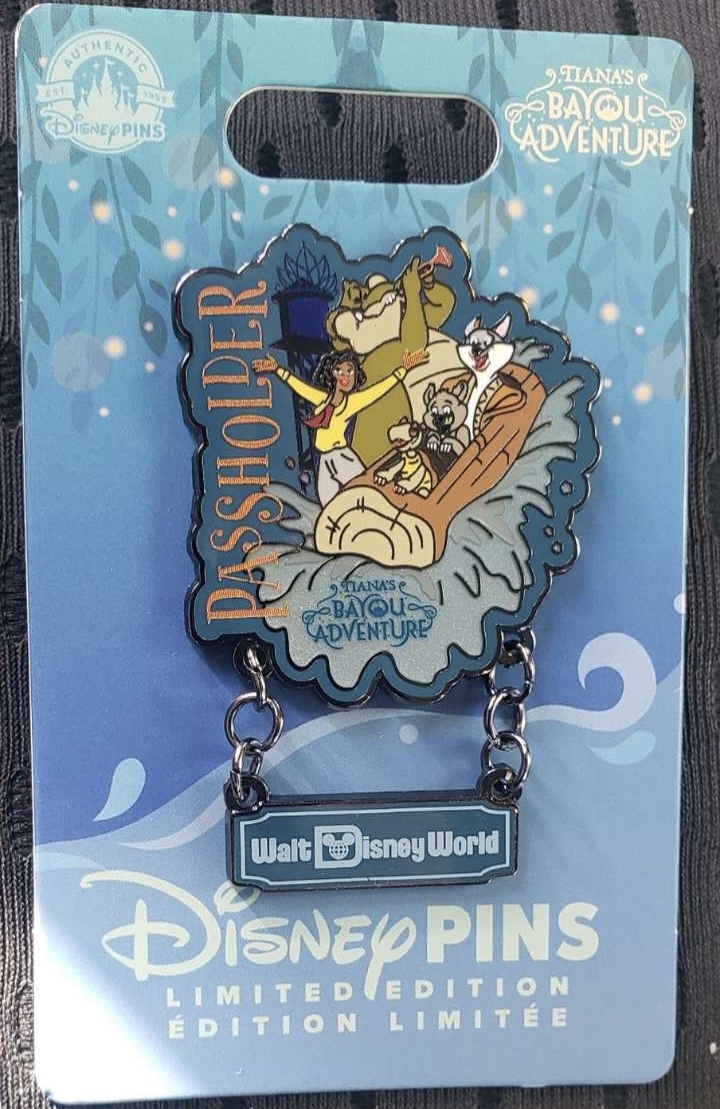 Tiana’s Bayou Adventure Opening Day Passholder Disney Pin