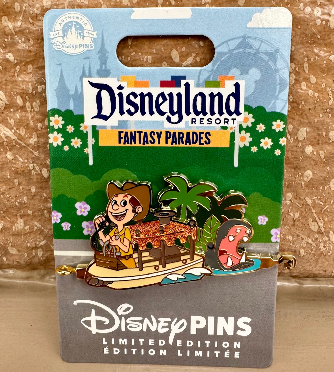 Jungle Cruise Disneyland Parades Pin