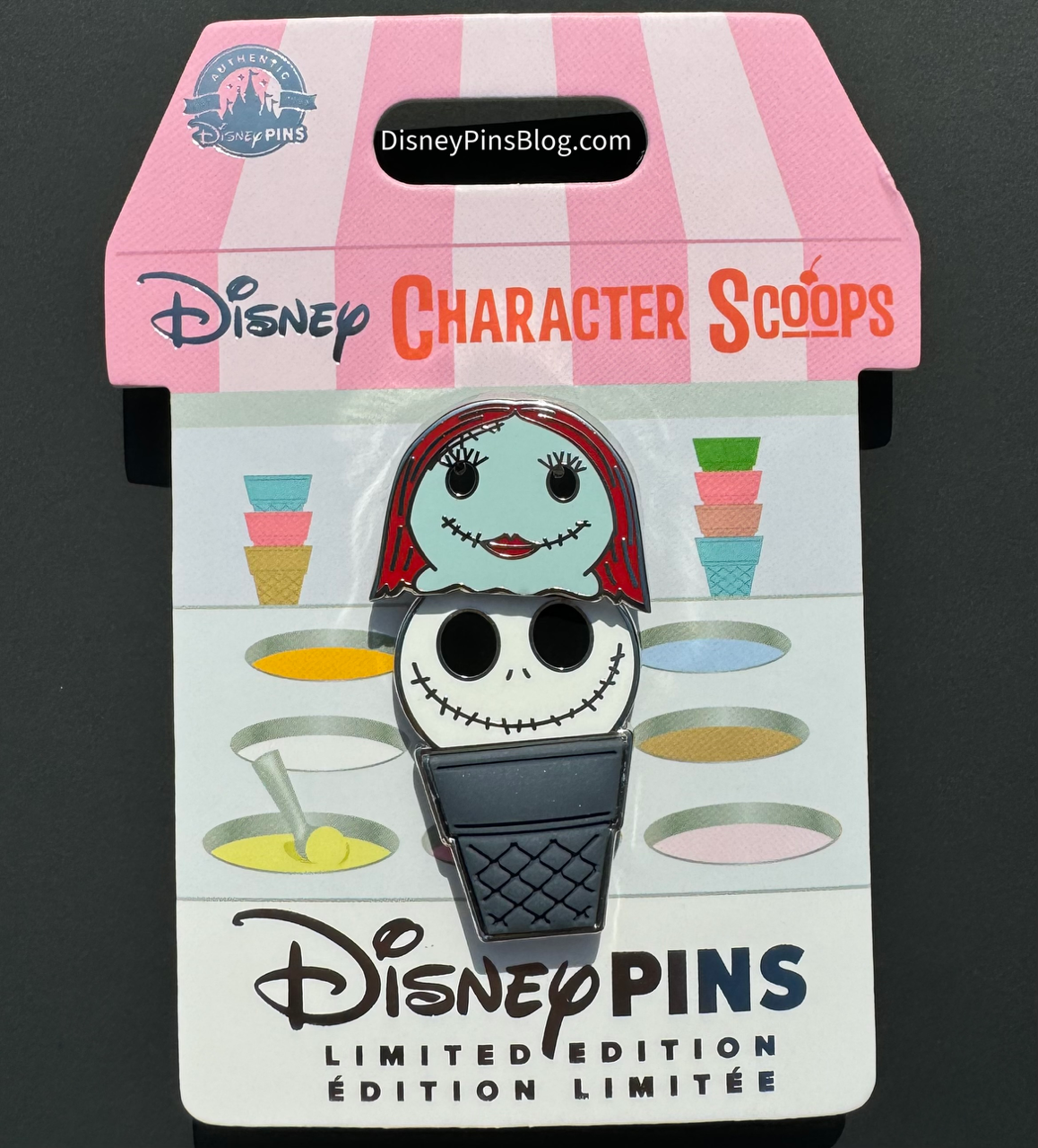 Nightmare Before Christmas Character Scoops Disney Pin