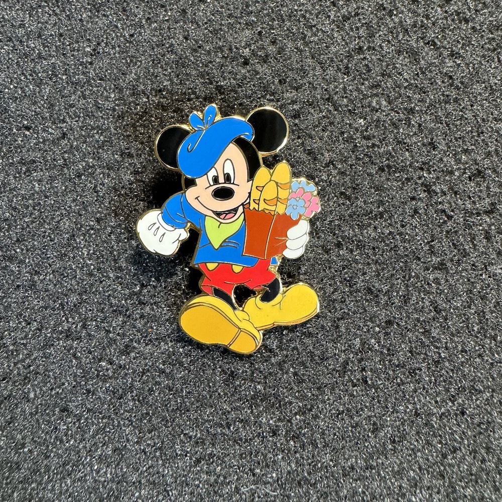 Disneyland Resort International Mickey Mouse Pin - France - Disney Pins ...