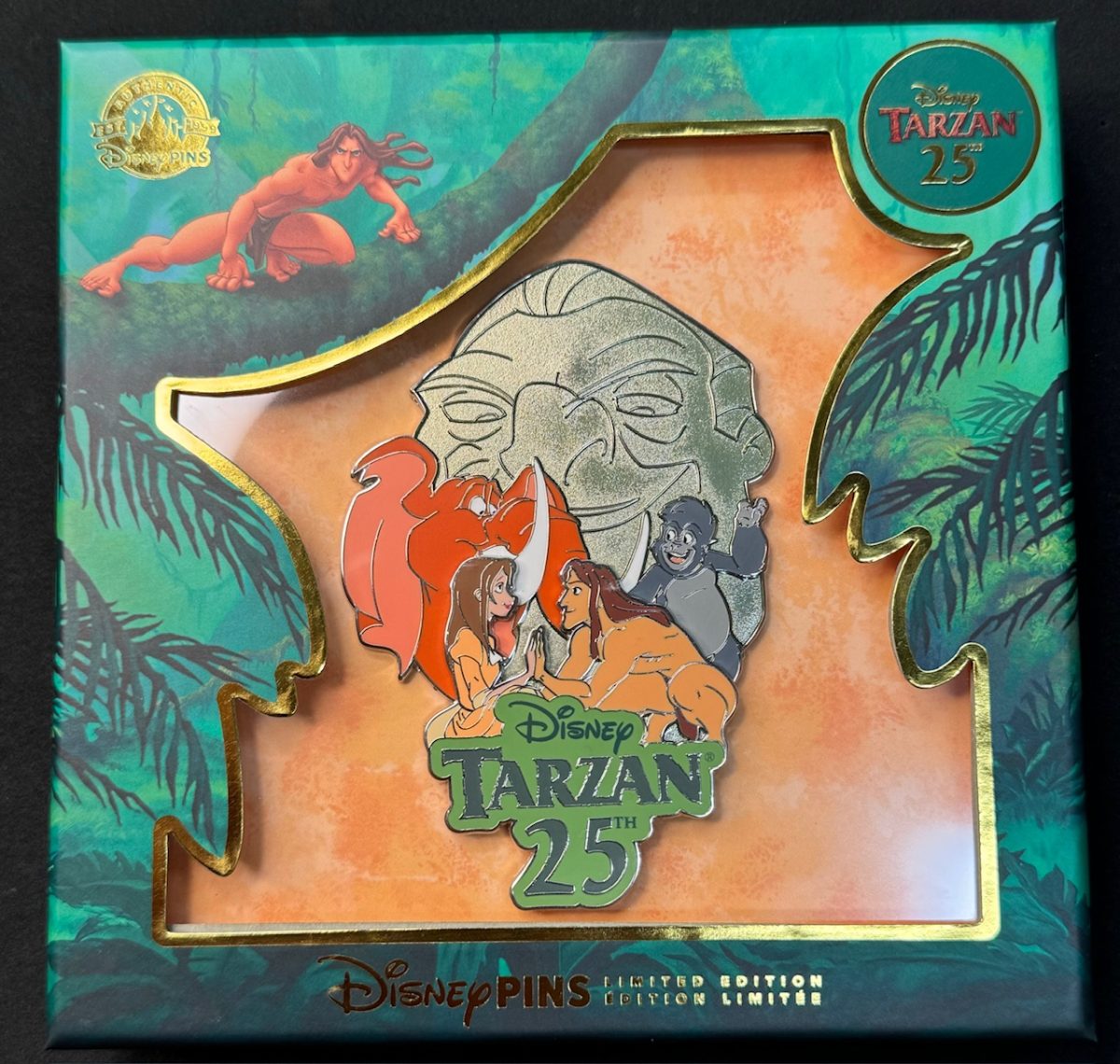 Tarzan 25th Anniversary Pin - D23 2024