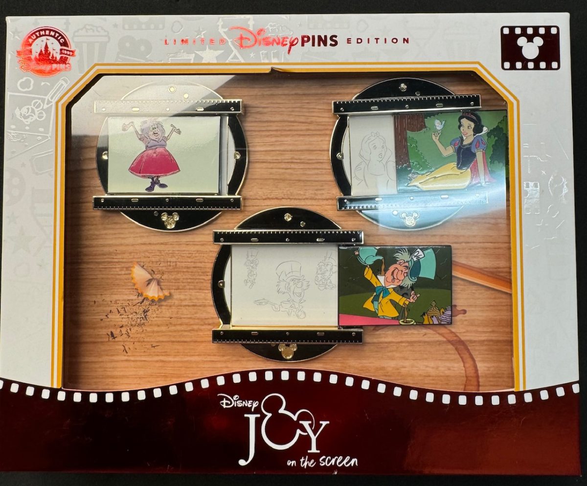 Joy on the Screen Drawing Pad Boxed Pin Set - D23 2024