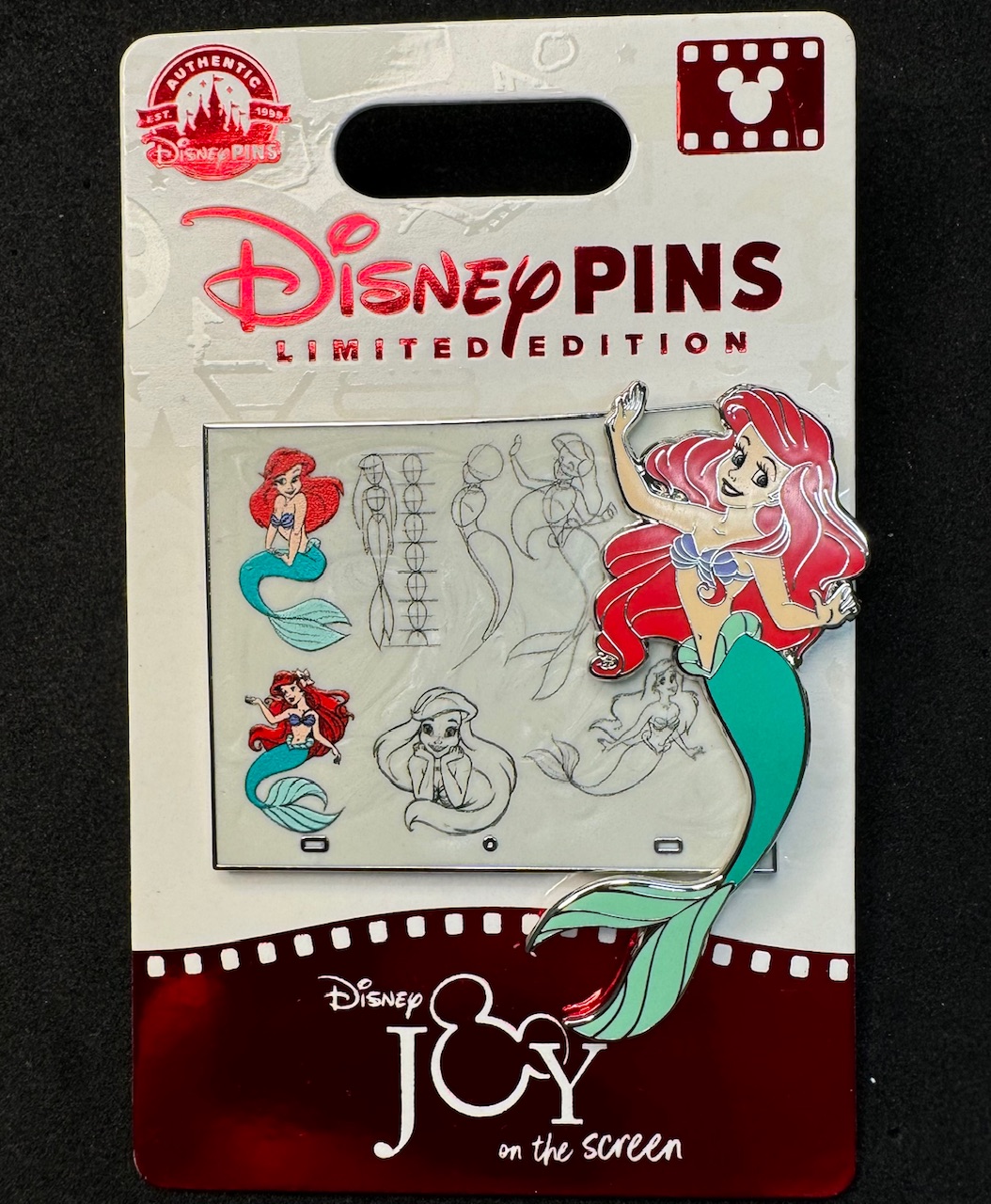 Ariel Sketch Pin - D23 2024