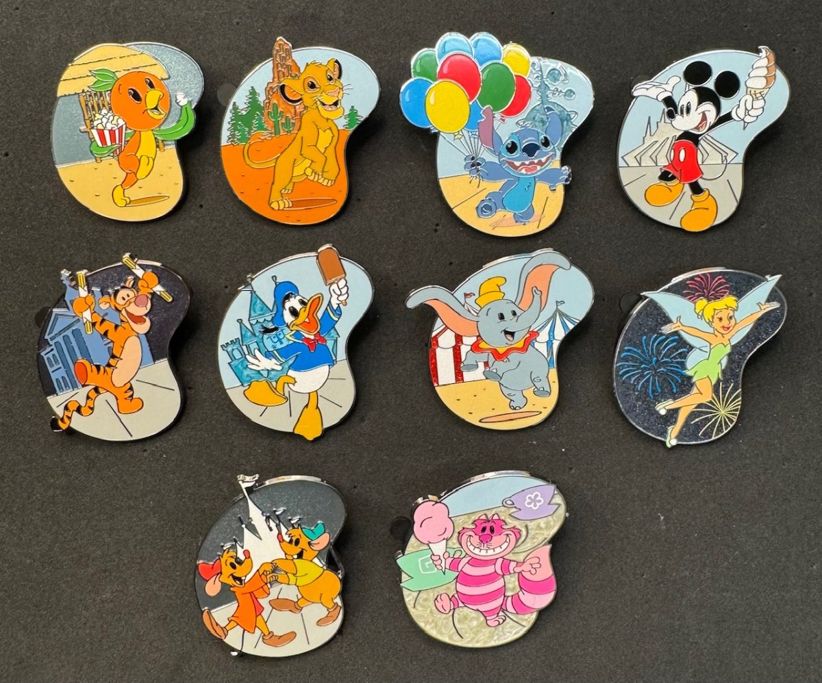 Disney Joy in Our Parks Mystery Pins - D23 2024